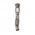 Downpipe with sports catalytic converter